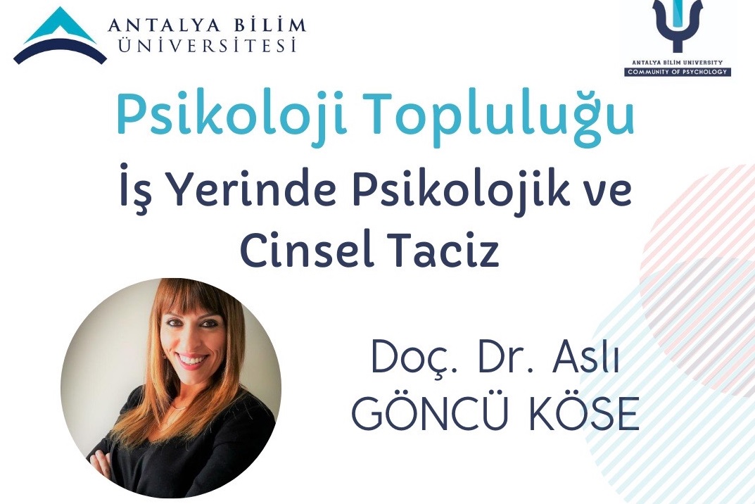 Antalya Bilim Üniversitesi Psikoloji Topluluğu’nun Düzenlediği Etkinlik