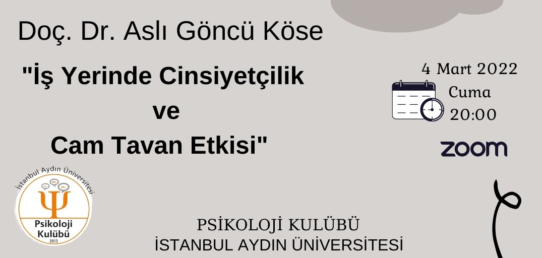 İstanbul Aydın Üniversitesi Psikoloji Kulübü’nün Düzenlediği Etkinlik